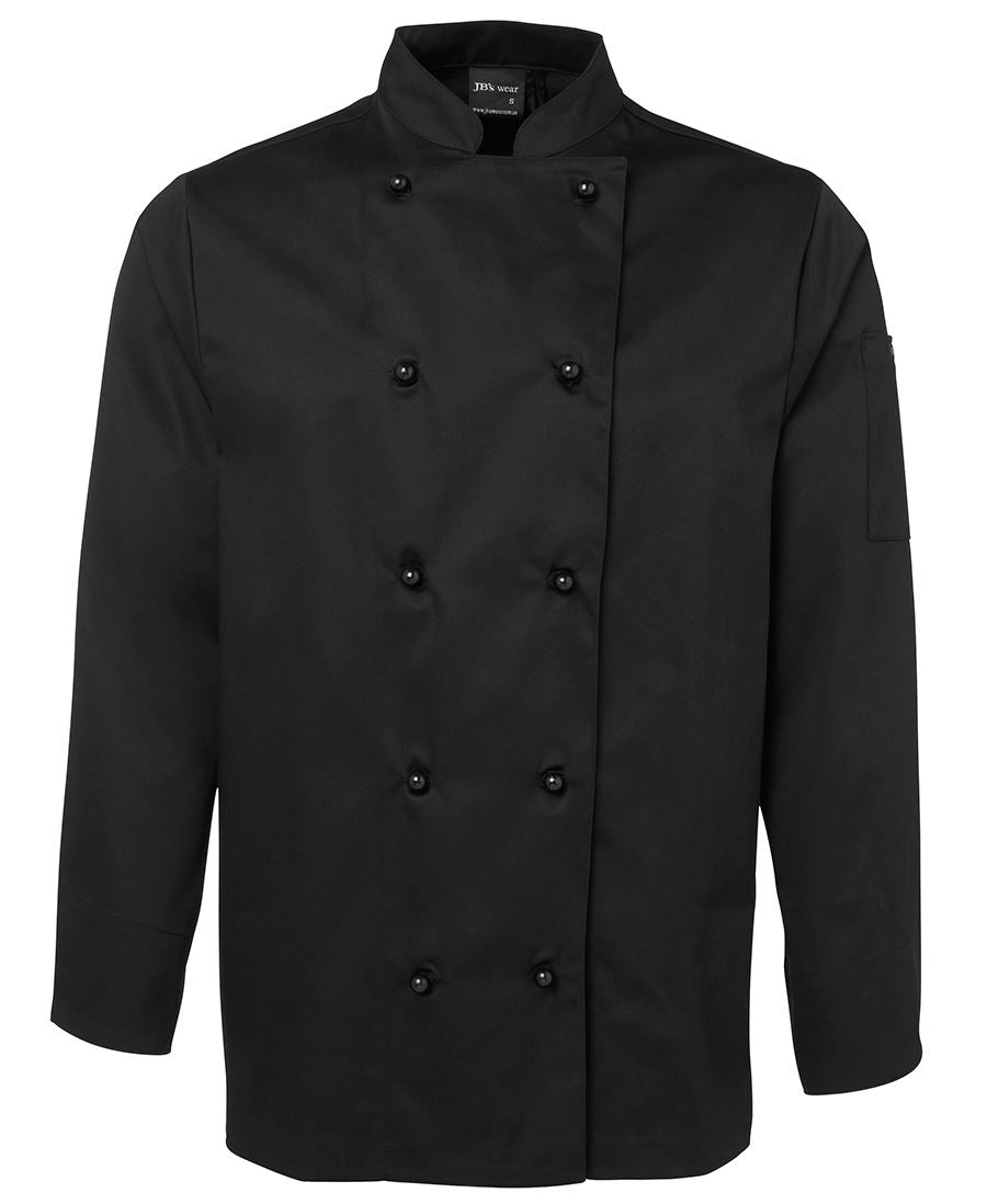 JB's L/S CHEFS JACKET WHITE