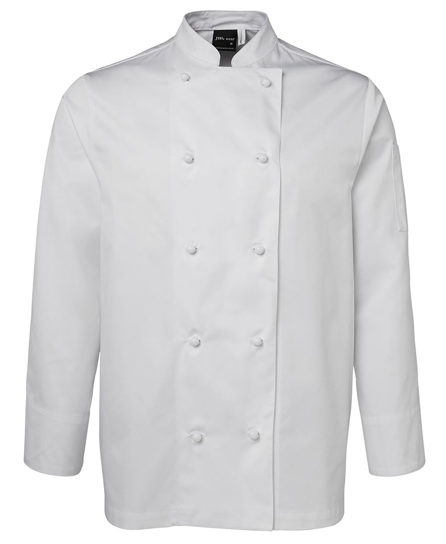 JB's L/S CHEFS JACKET WHITE