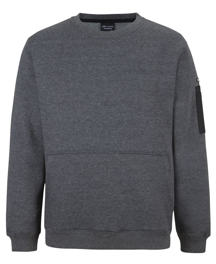 JB's 350 PREMIUM TRADE CREW NECK FLEECE NAVY/NAVY