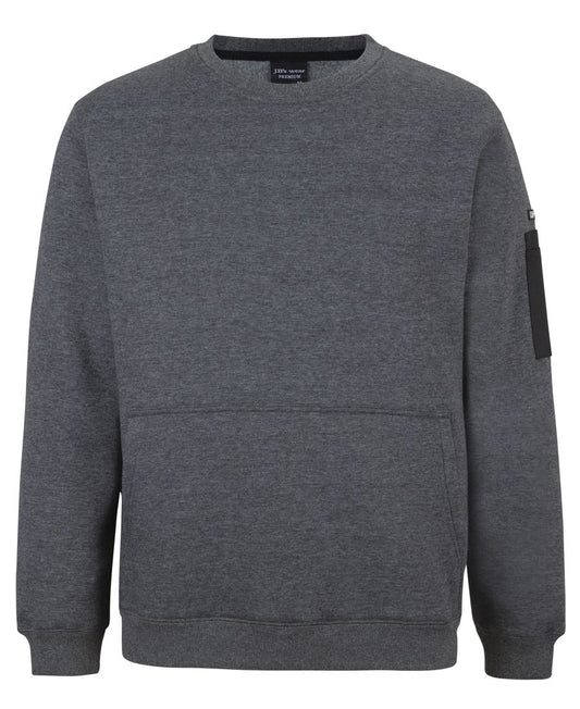 JB's 350 PREMIUM TRADE CREW NECK FLEECE NAVY/NAVY
