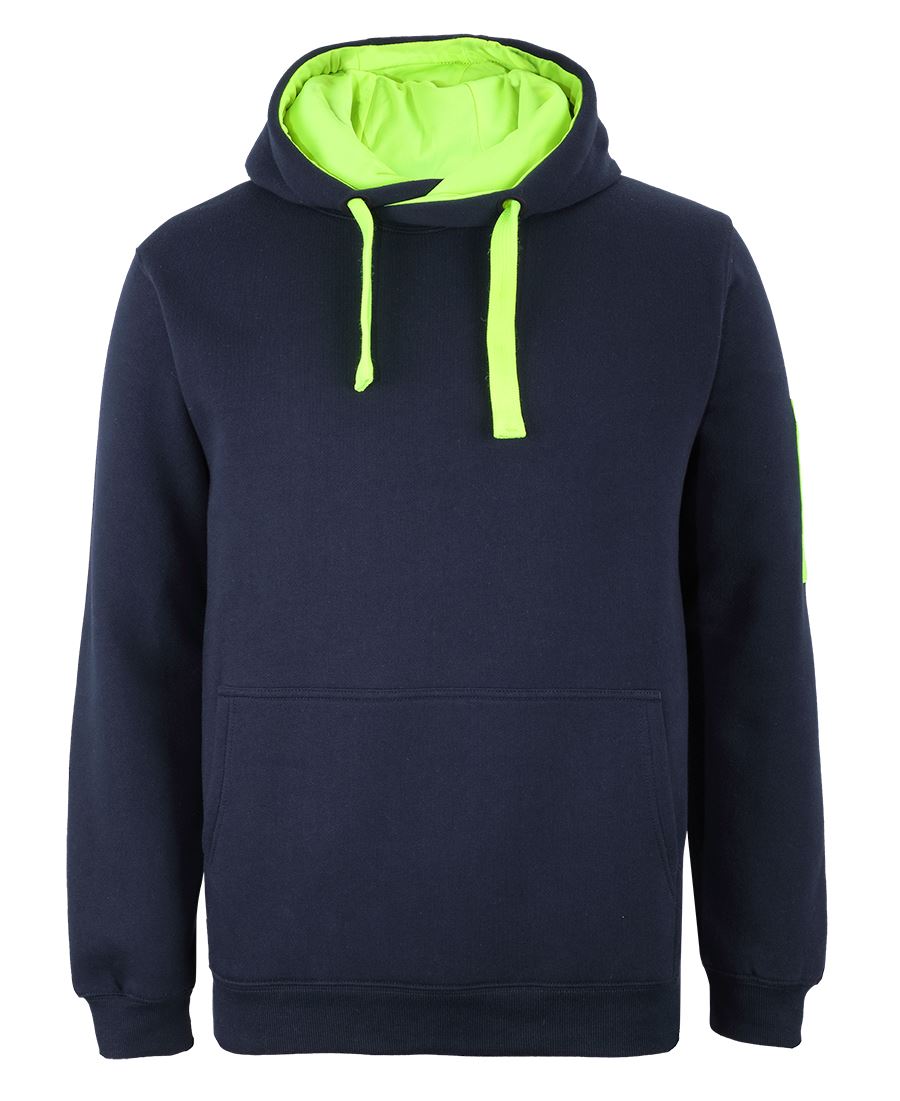 JB's 350 TRADE HOODIE NAVY/LIME