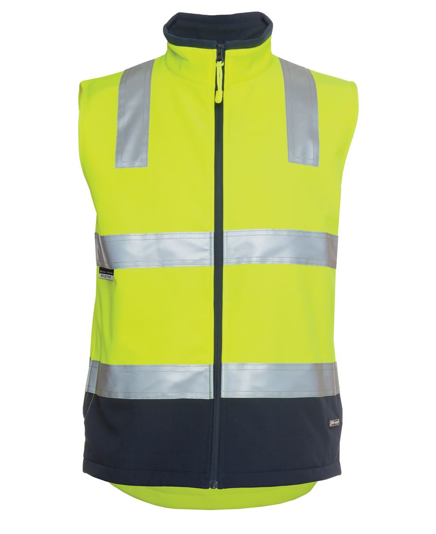 JB's HV 4602.1 (D+N) SOFTSHELL VEST ORANGE