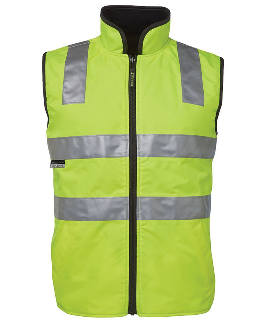 JB's HV 4602.1 (D+N) REV VEST LIME/NAVY