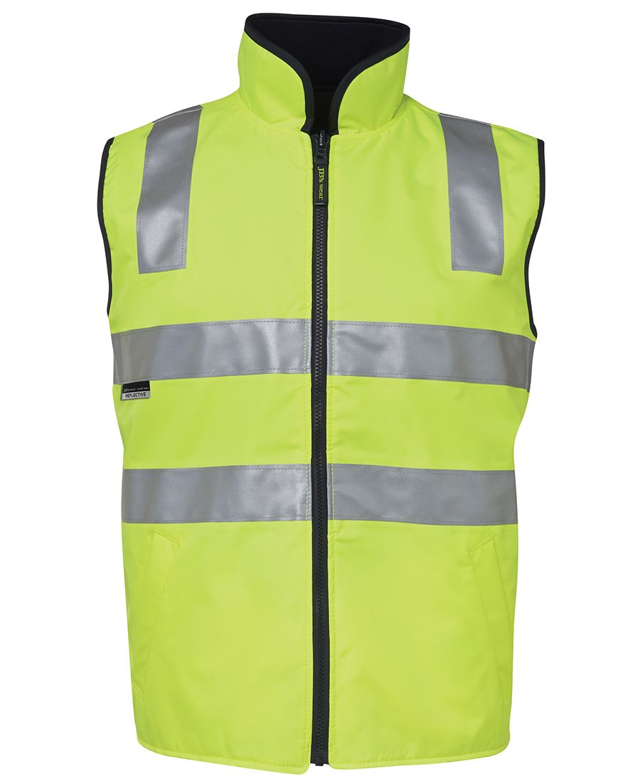 JB's HV 4602.1 (D+N) REV VEST LIME/NAVY