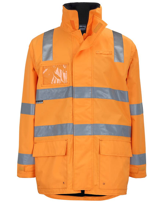 JB's AUST. RAIL D+N ZIP OFF SLEEVE L/LINE JACKET ORANGE
