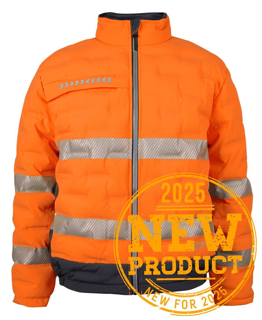 JB's HV (D+N) GRAPHENE PUFFER JACKET LIME/CHARCOAL