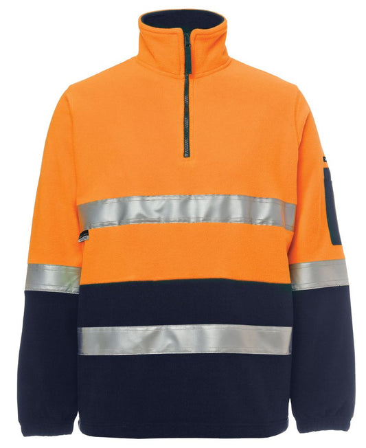 JB's HV (D+N) 1/2 ZIP POLAR LIME/NAVY