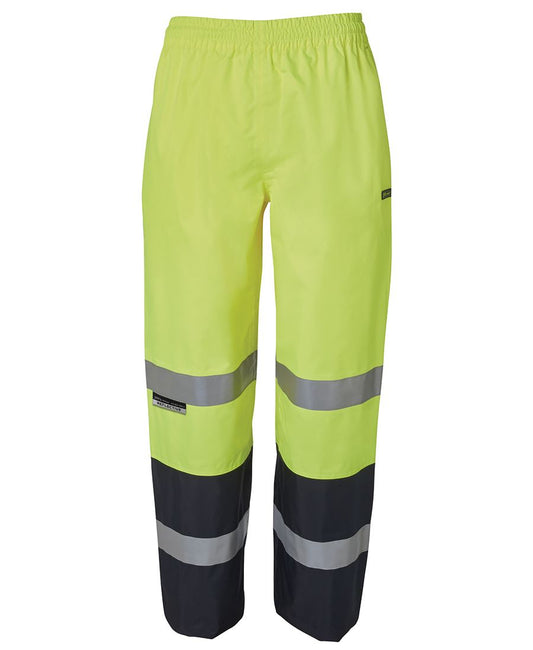 JB's HV (D+N) PREMIUM RAIN PANT LIME/NAVY