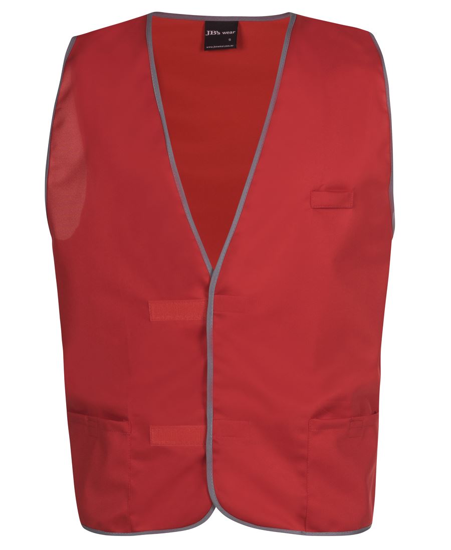 JB's COLOURED TRICOT VEST RED