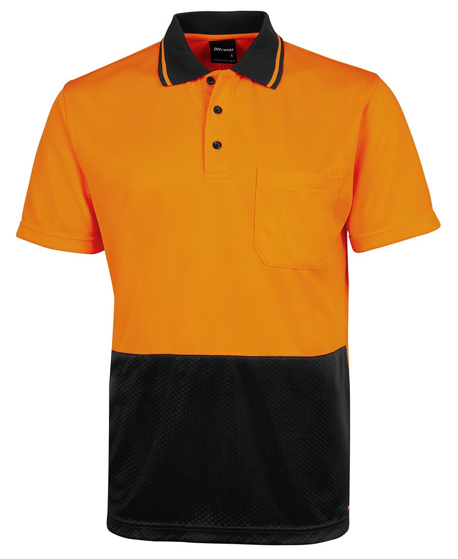 JB's HV 4602.1 JACQUARD NON CUFF POLO LIME/NAVY