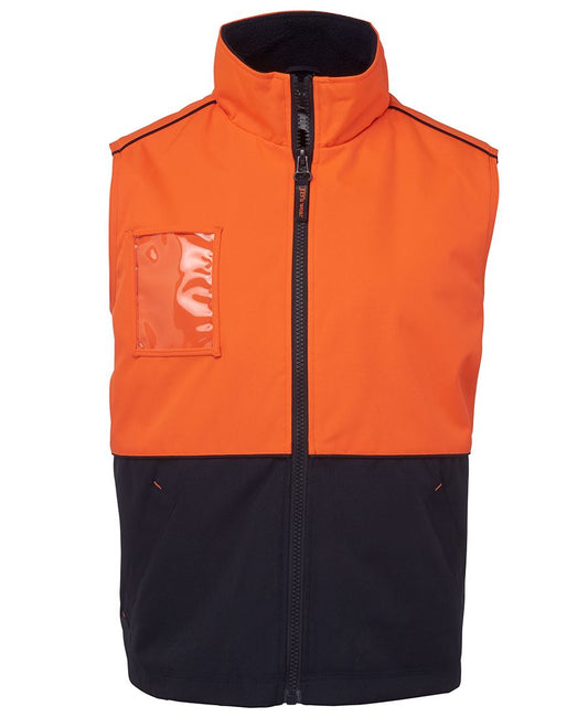 JB's HV A.T. VEST ORANGE/NAVY