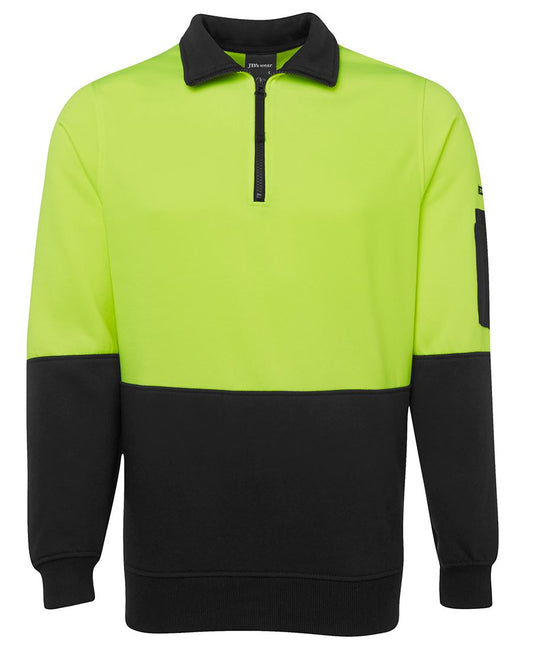 JB's HV 1/2 ZIP FLEECY ORANGE