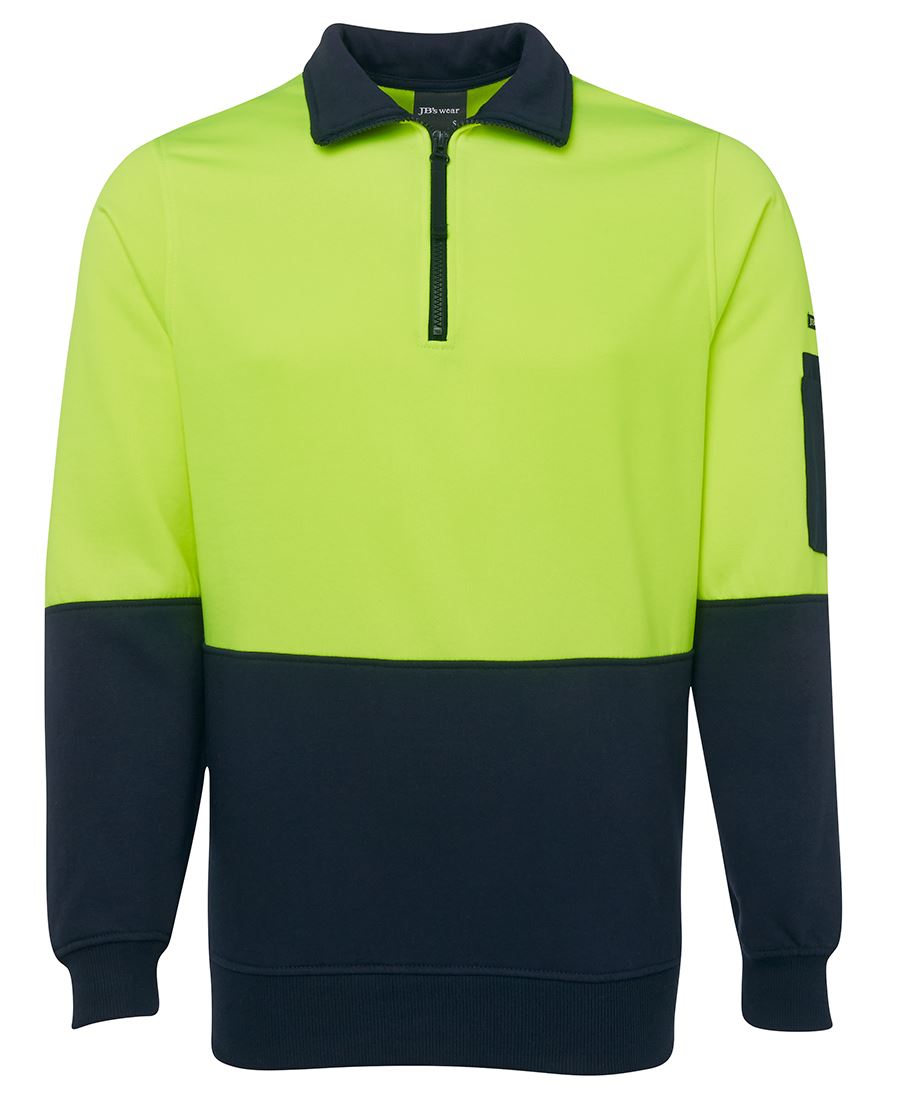 JB's HV 1/2 ZIP FLEECY ORANGE