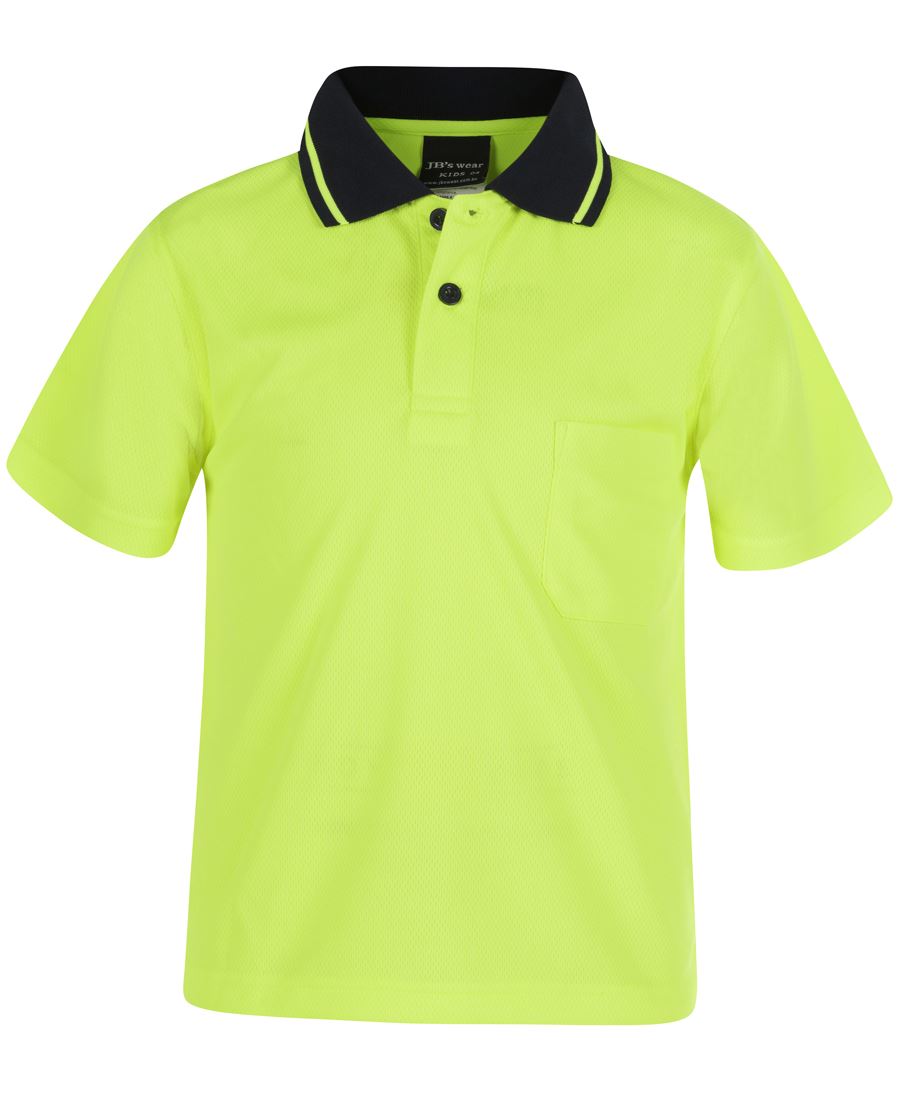JB's INFANT NON CUFF TRAD POLO LIME