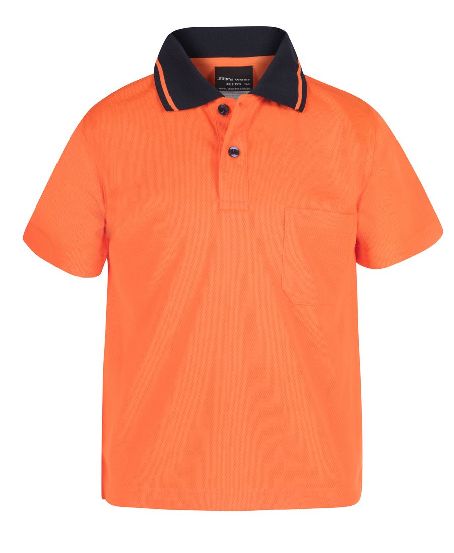 JB's INFANT NON CUFF TRAD POLO LIME