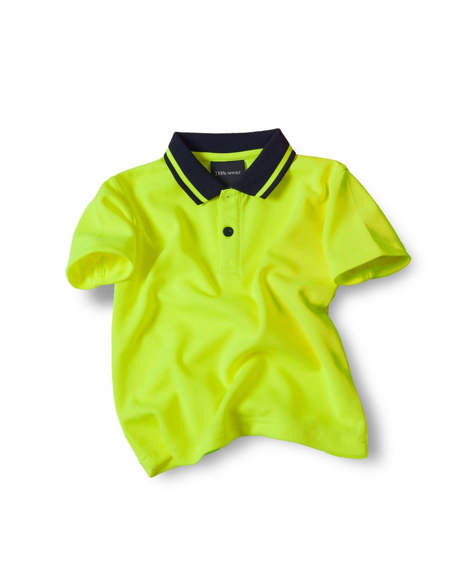 JB's INFANT NON CUFF TRAD POLO LIME