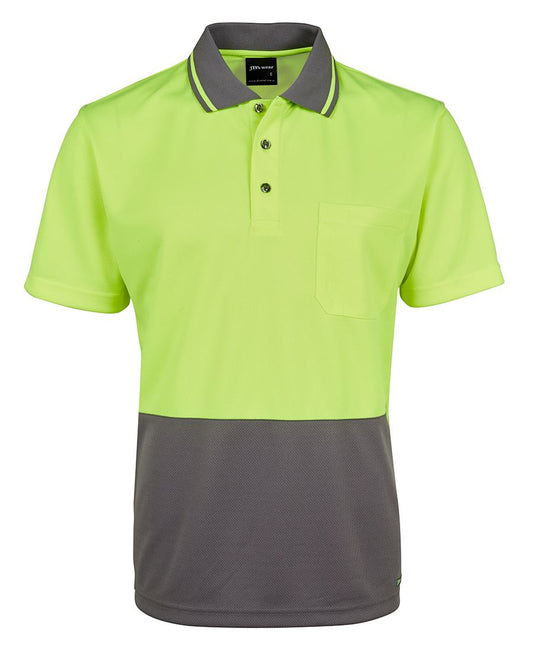 JB's INFANT NON CUFF TRAD POLO LIME
