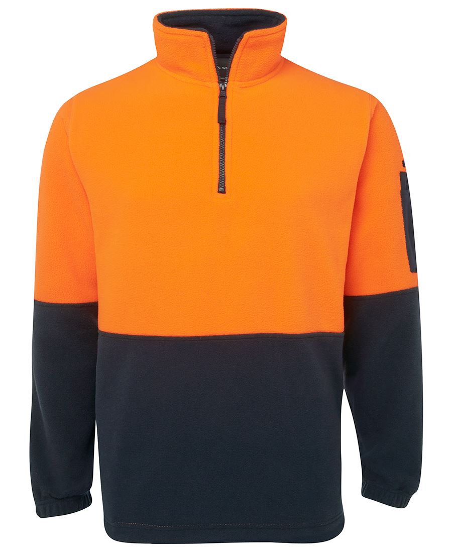 JB's HV 1/2 ZIP POLAR LIME/NAVY