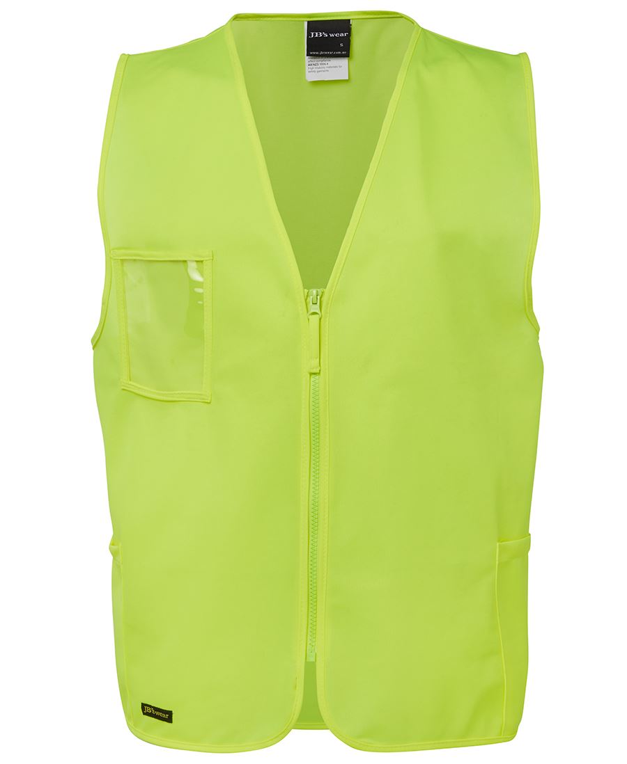 JB's HV ZIP SAFETY VEST PINK
