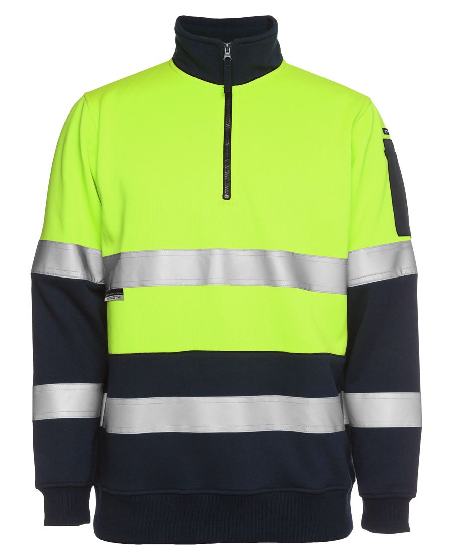 JB's BIOMOTION (D+N) 1/2 ZIP FLEECY SWEAT ORANGE