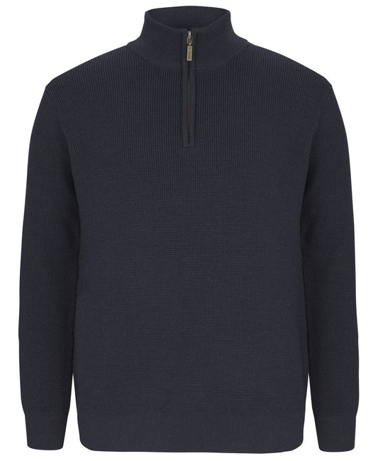 JB's CHUNKY 1/2 ZIP JUMPER NAVY
