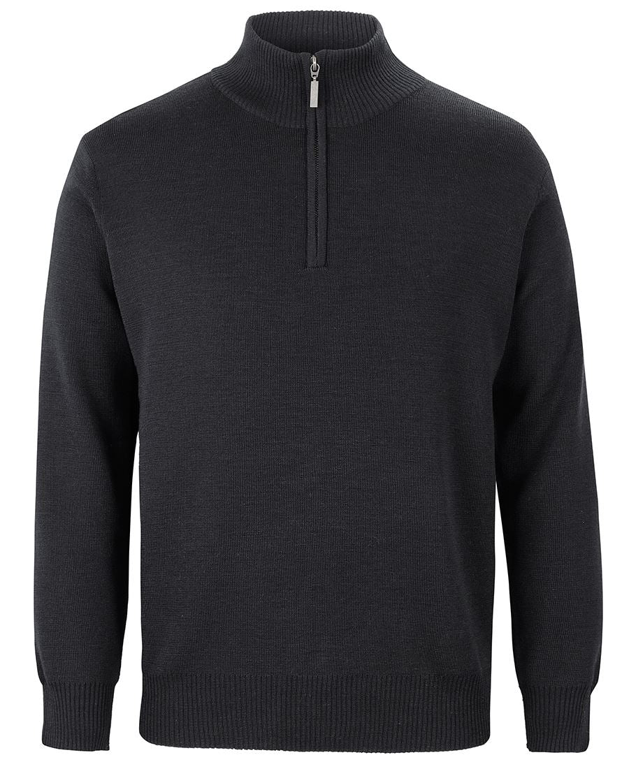 JB's MENS CORPORATE 1/2 ZIP JUMPER NAVY