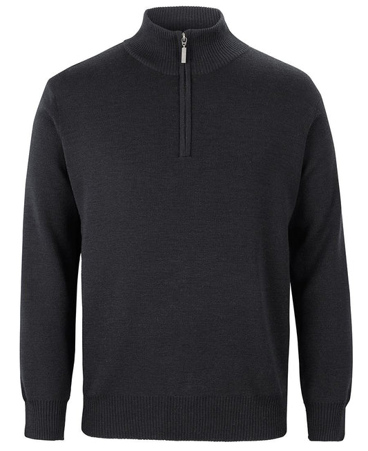 JB's MENS CORPORATE 1/2 ZIP JUMPER NAVY