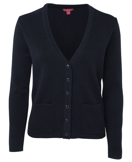 JB's LADIES KNITTED CARDIGAN NAVY