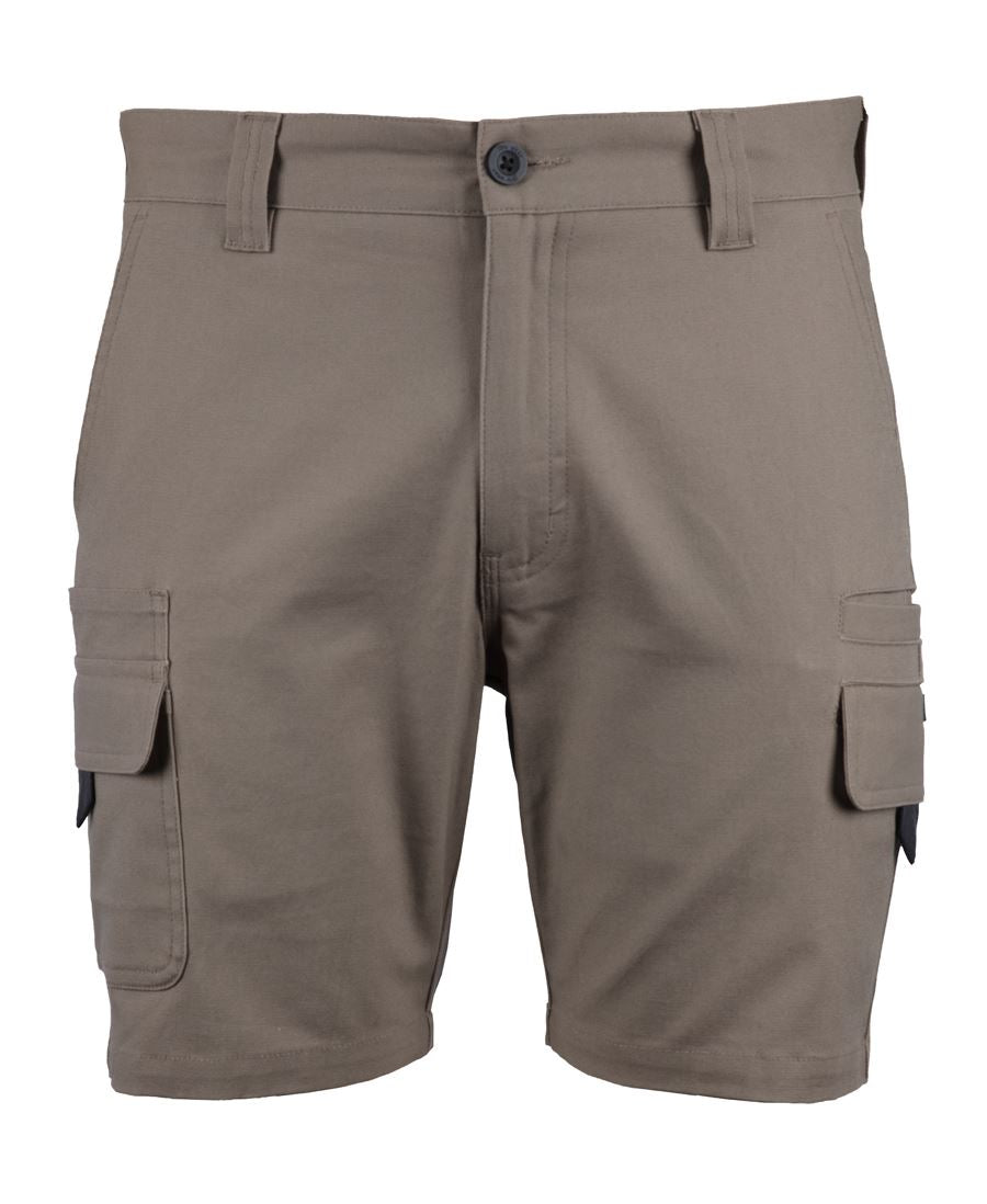 JB's MULTI POCKET STRETCH CANVAS SHORT NAVY
