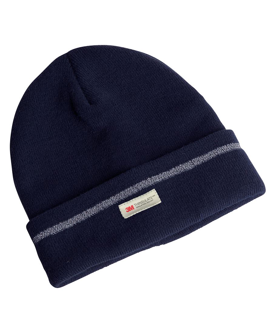 JB's REFLECTIVE BEANIE NAVY
