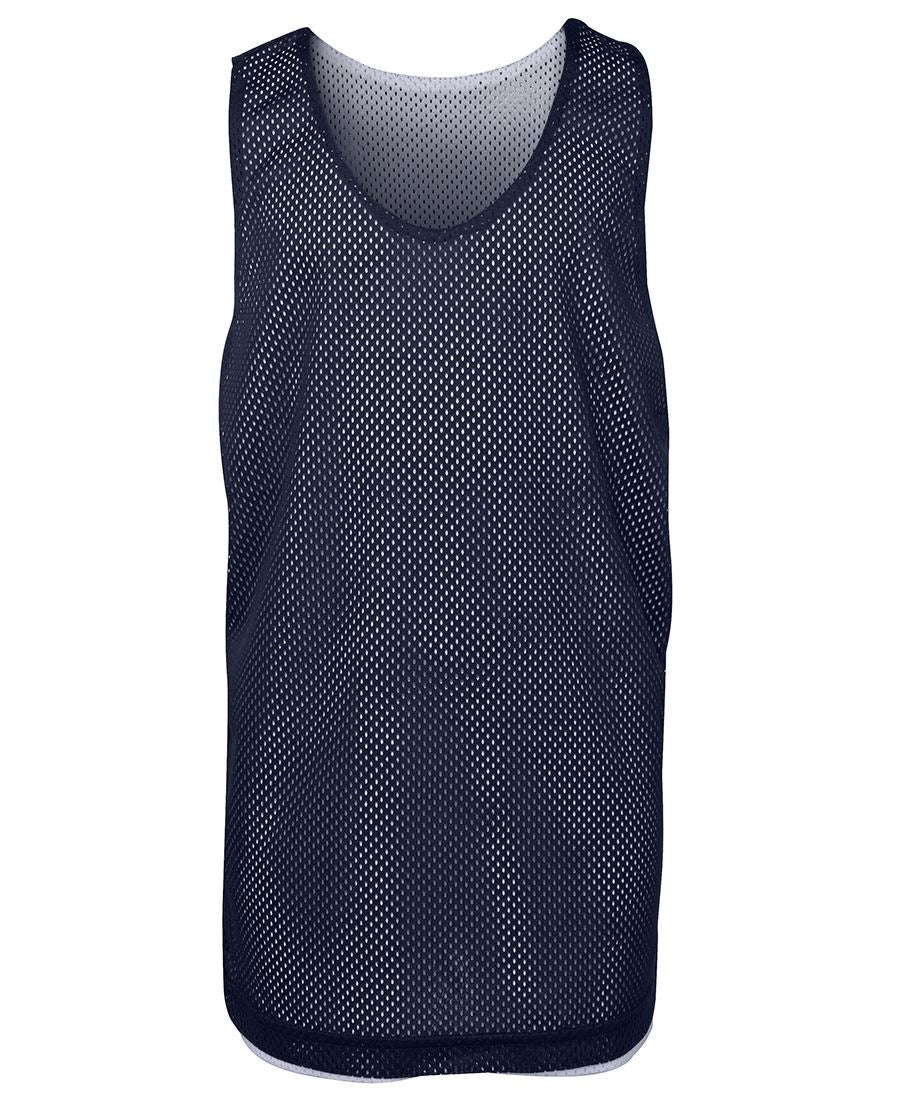 PODIUM REVERSIBLE TRAINING SINGLET NAVY/WHITE