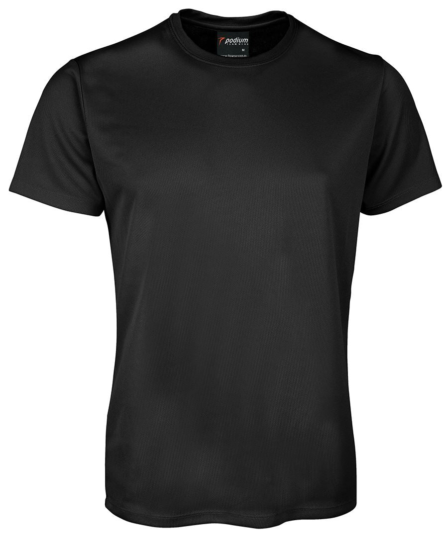 PODIUM POLY TEE RED