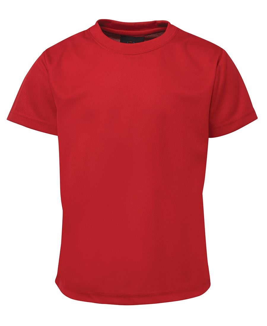 PODIUM POLY TEE RED