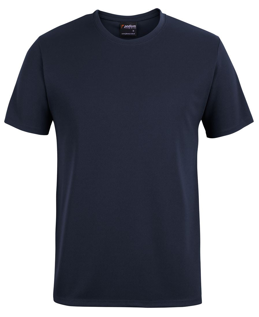 PODIUM POLY TEE RED