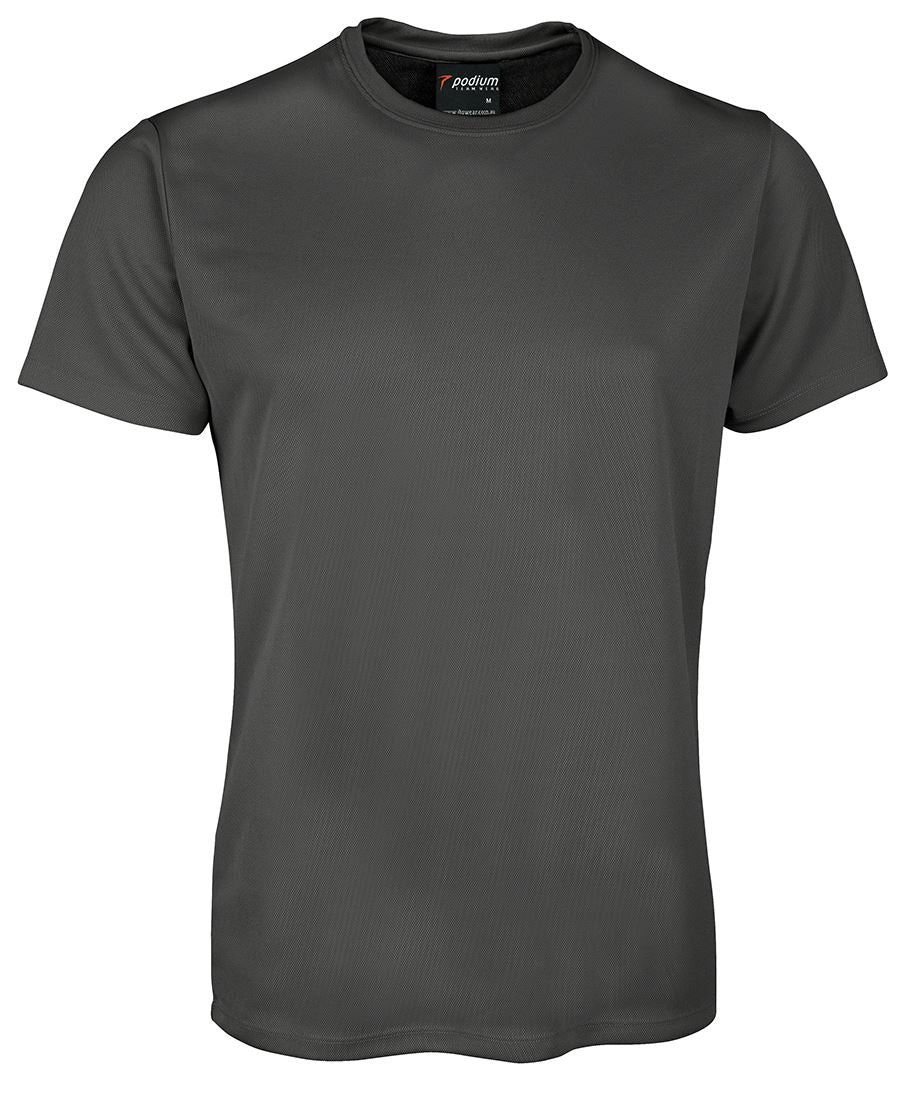 PODIUM POLY TEE RED