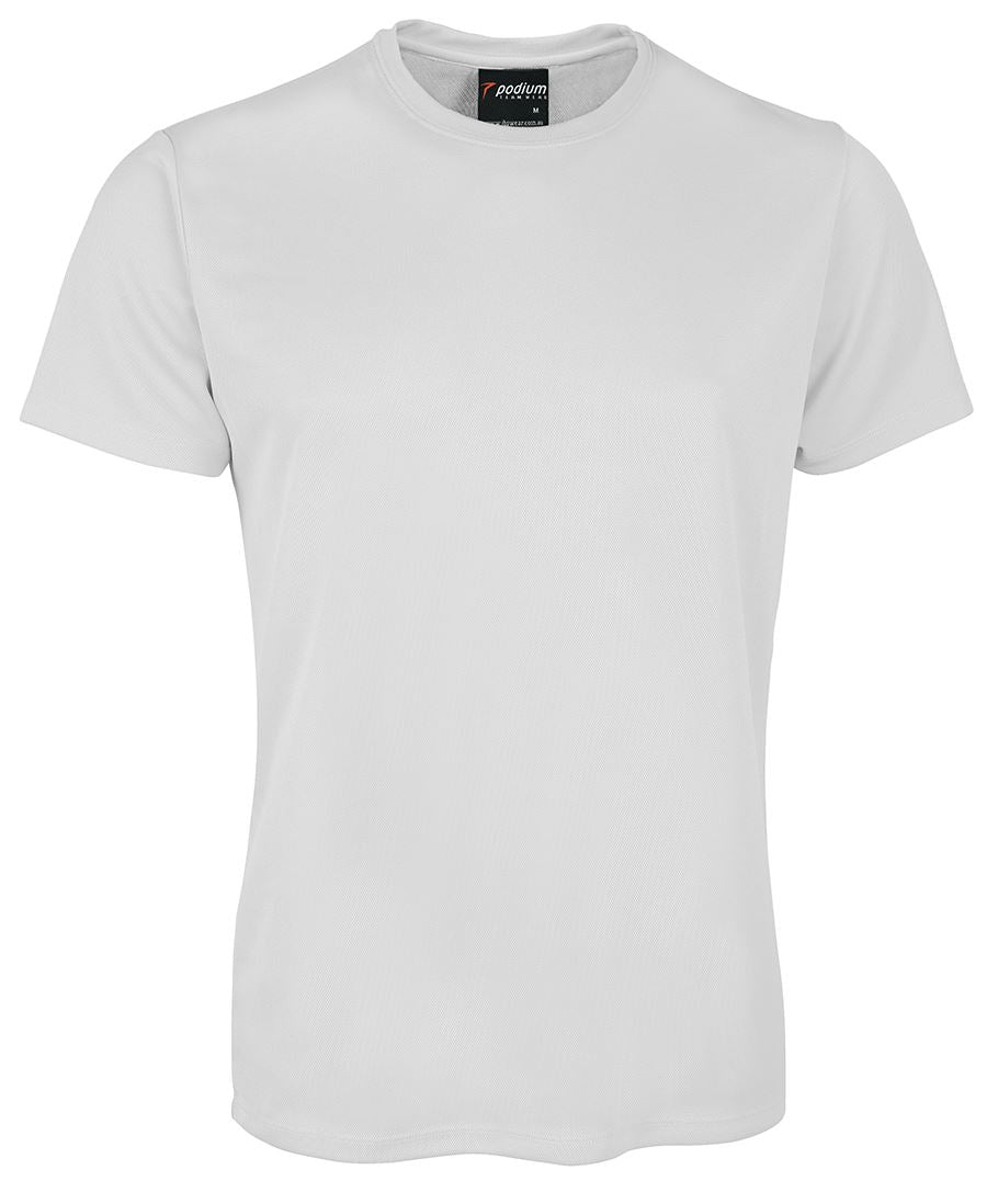 PODIUM POLY TEE RED