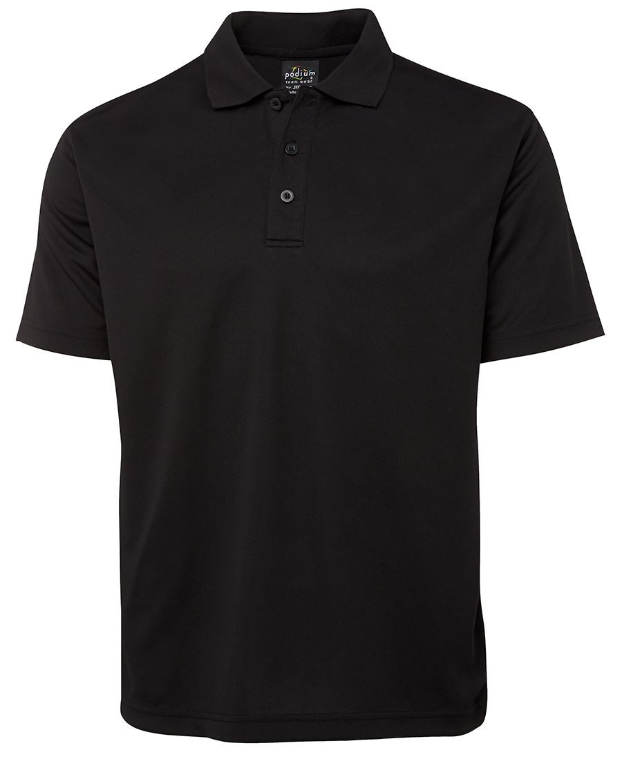 PODIUM S/S POLY POLO RED