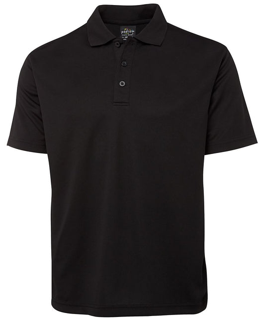 PODIUM S/S POLY POLO RED