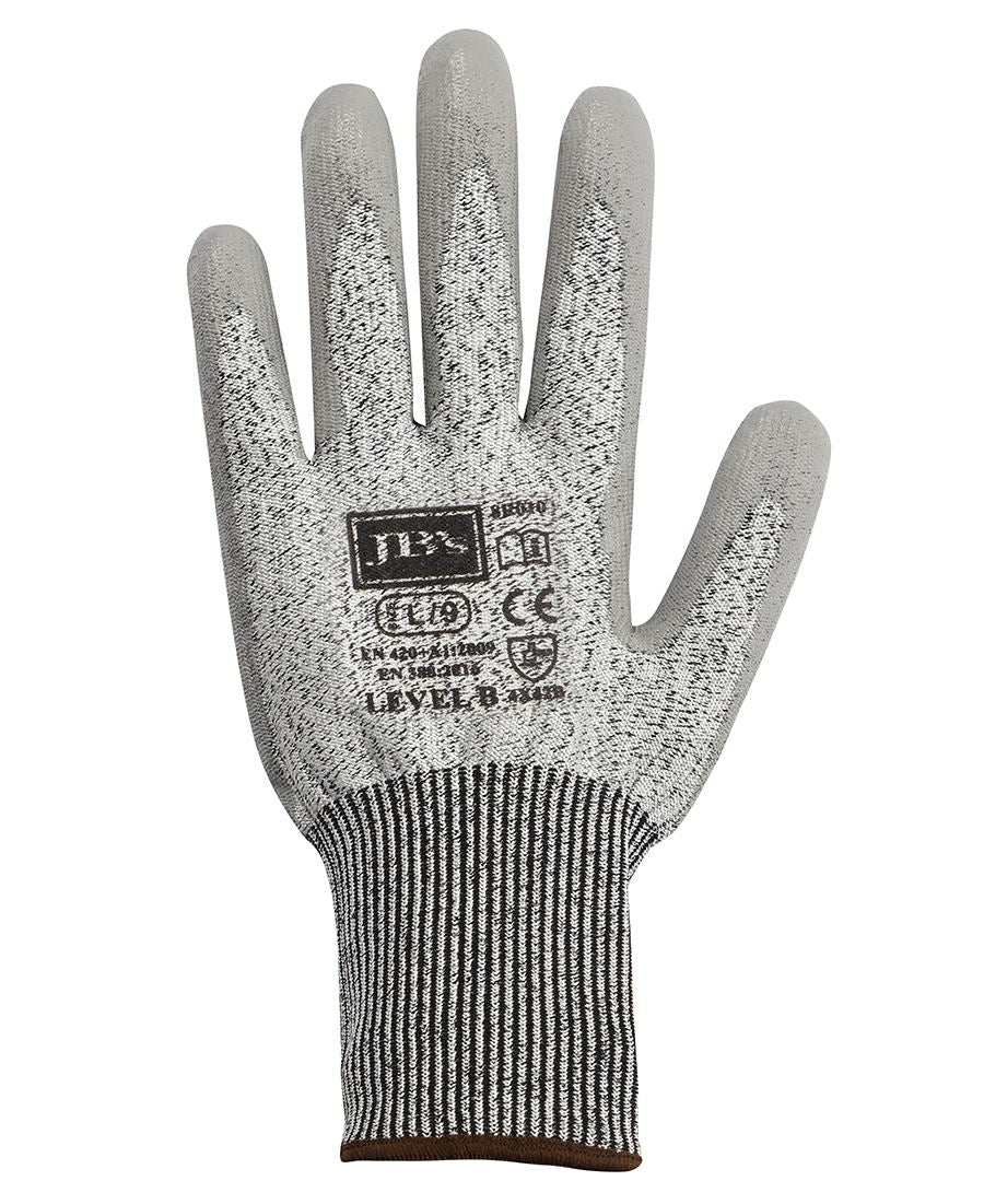 JB's PU BREATHABLE CUT RESIST LEVEL B GLOVE (12 PK) - M