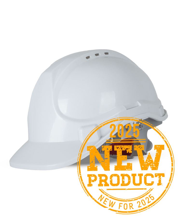 JB's PUSH-LOCK SAFETY HELMET (5PK) RED