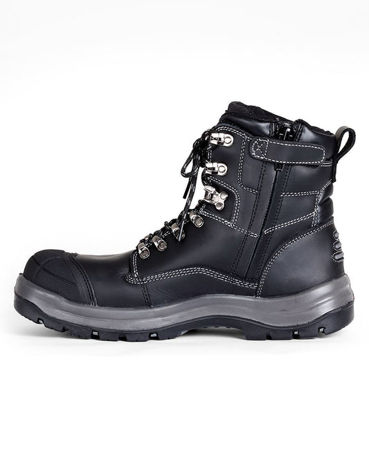 JB's ROADTRAIN ZIP SAFETY BOOT WHEAT