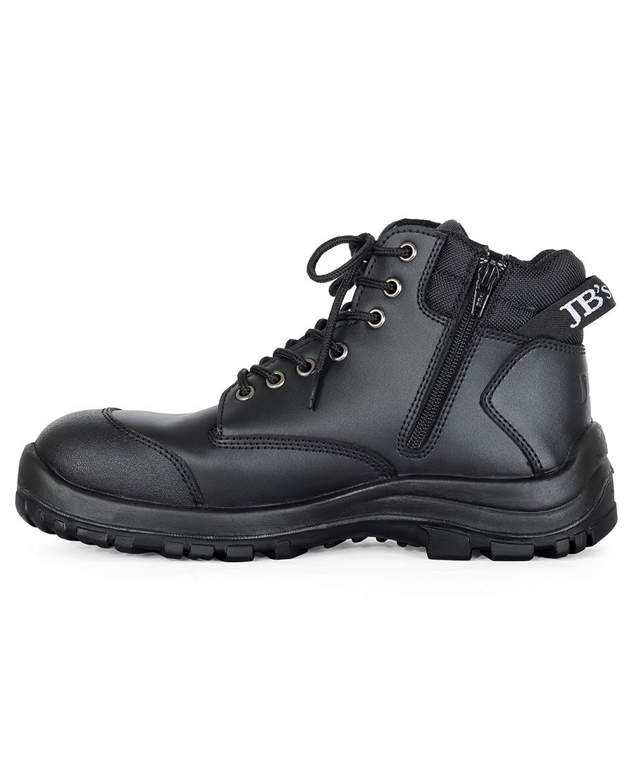 JB's STEELER ZIP SAFETY BOOT WHEAT