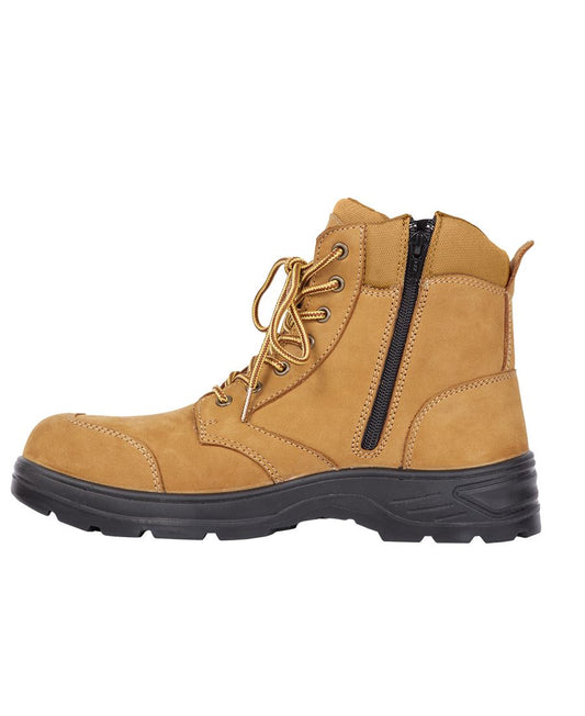 JB's COMPOSITE TOE 5” ZIP BOOT WHEAT