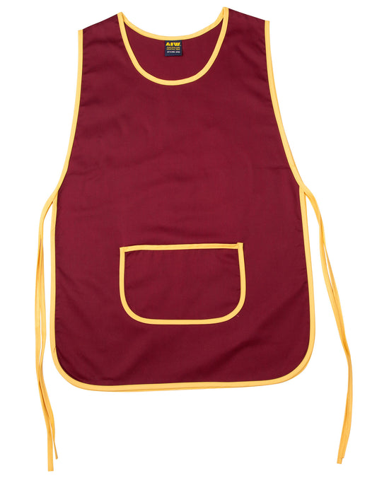 Ladies' Smock - Maroon.Gold