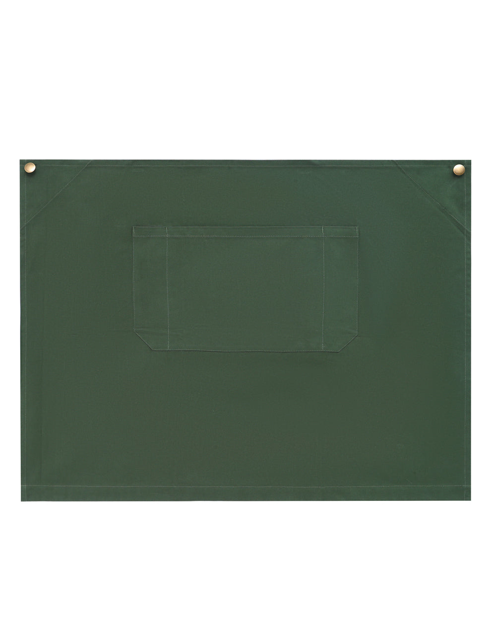 Canvas Short Waist Apron - Army Green