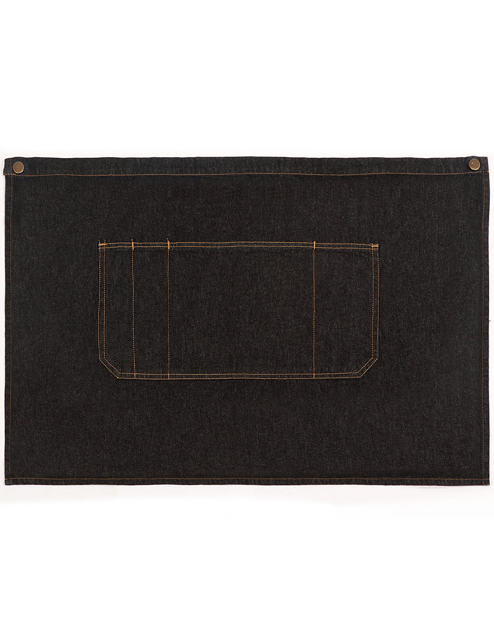 Denim Half Apron - Black