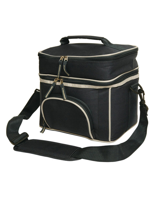 Travel Cooler Bag - Black.Silver