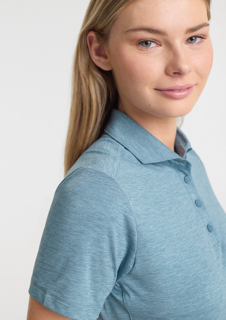 Womens Phoenix Short Sleeve Polo - back