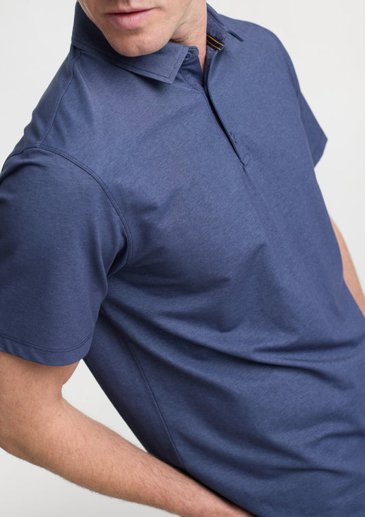 Mens Venture Short Sleeve Polo - back