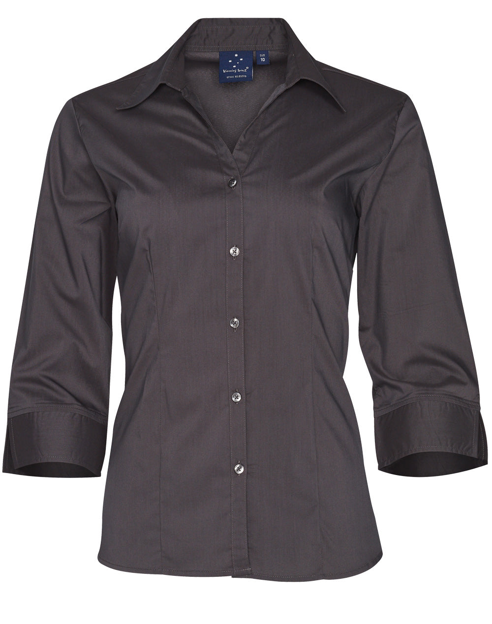 Ladies' 3/4 sleeve teflon shirt